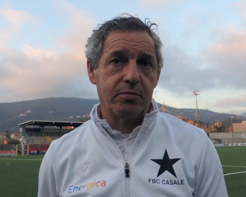 VIDEO - Casale Calcio: per mister Buglio il 4-1 a Sestri è «una vittoria intelligente»